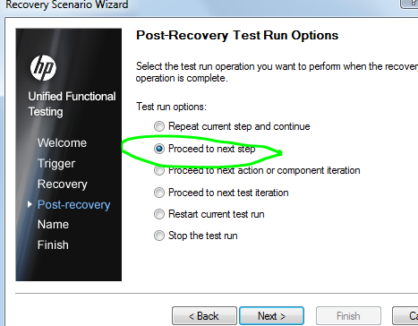 5 post Recovery scenarios